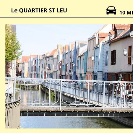 Dewailly, 2 Chambres, 3 Lits, Elegant, 700M Centre Ville Amiens Exterior foto