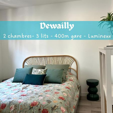 Dewailly, 2 Chambres, 3 Lits, Elegant, 700M Centre Ville Amiens Exterior foto